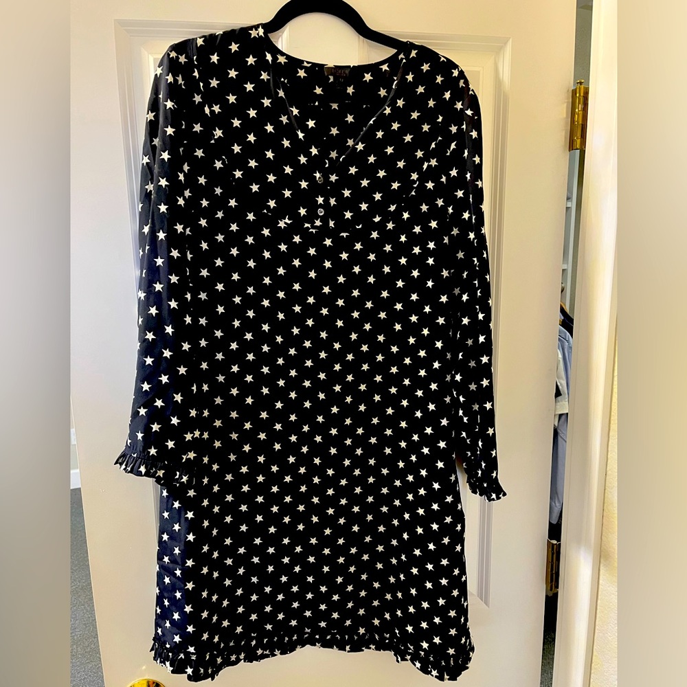 Jcrew tunic dress. Star ⭐️ pattern